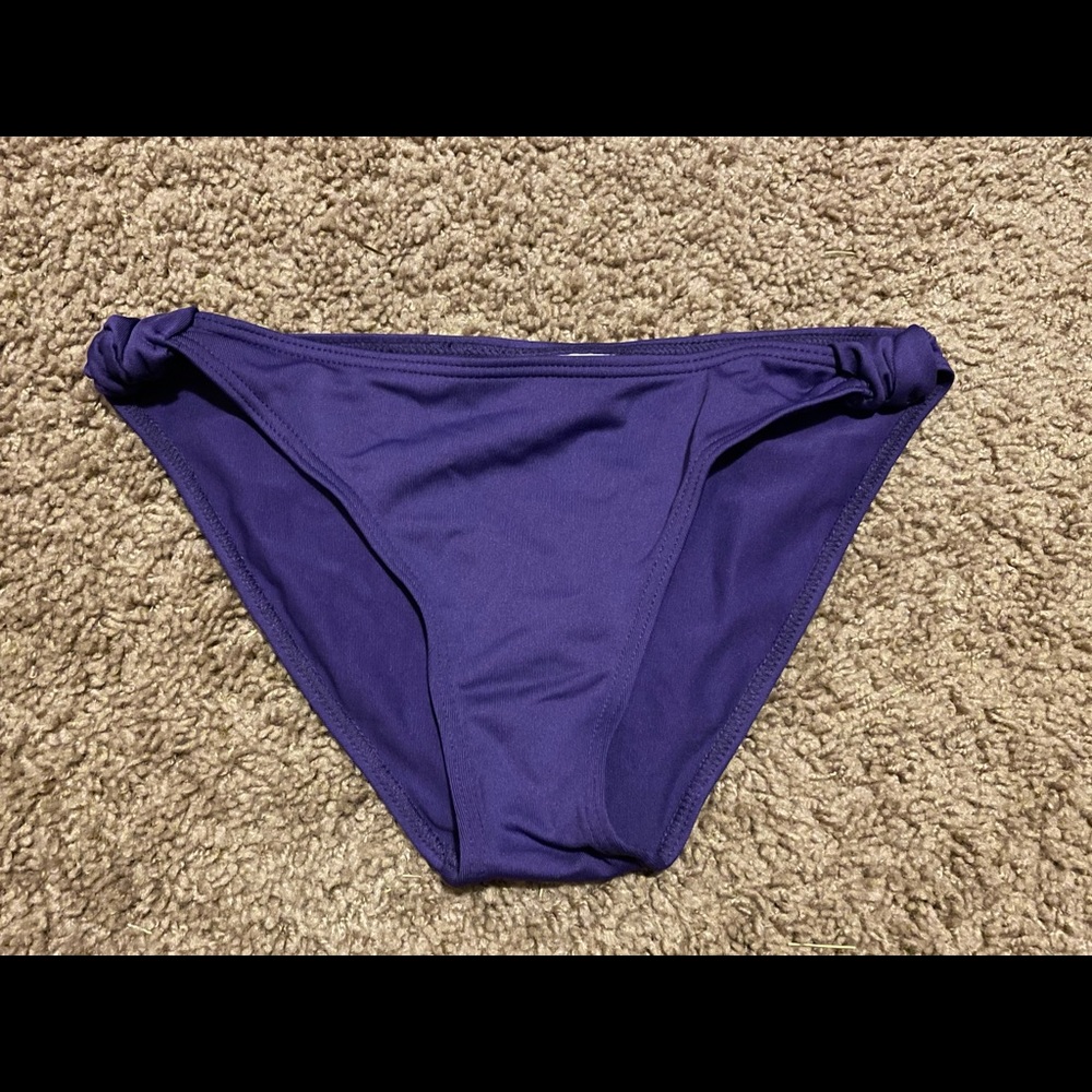 (2/$10) Purple Bikini Cheeky Swimsuit Bottom